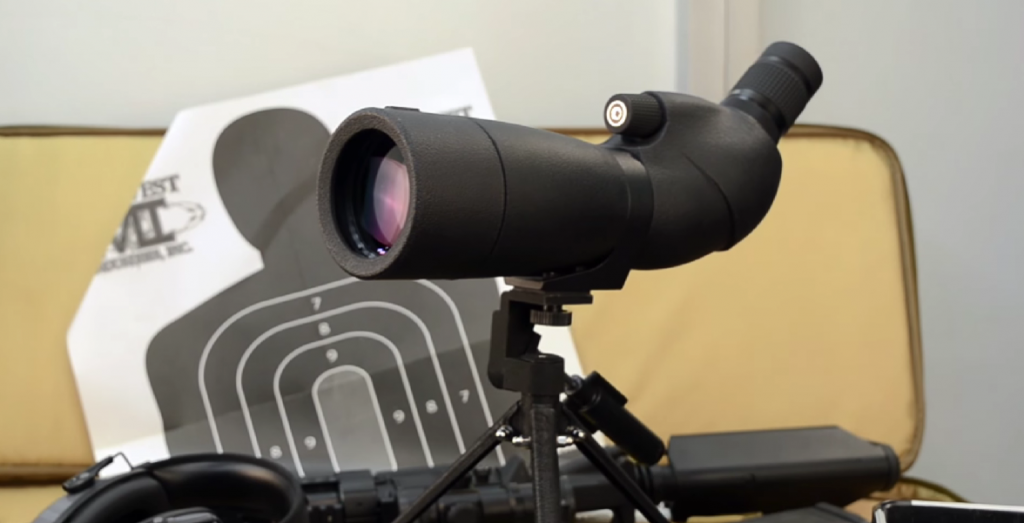 Barska spotting scopes with target