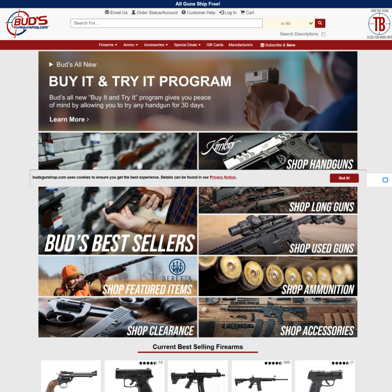 Buds Gun Shop